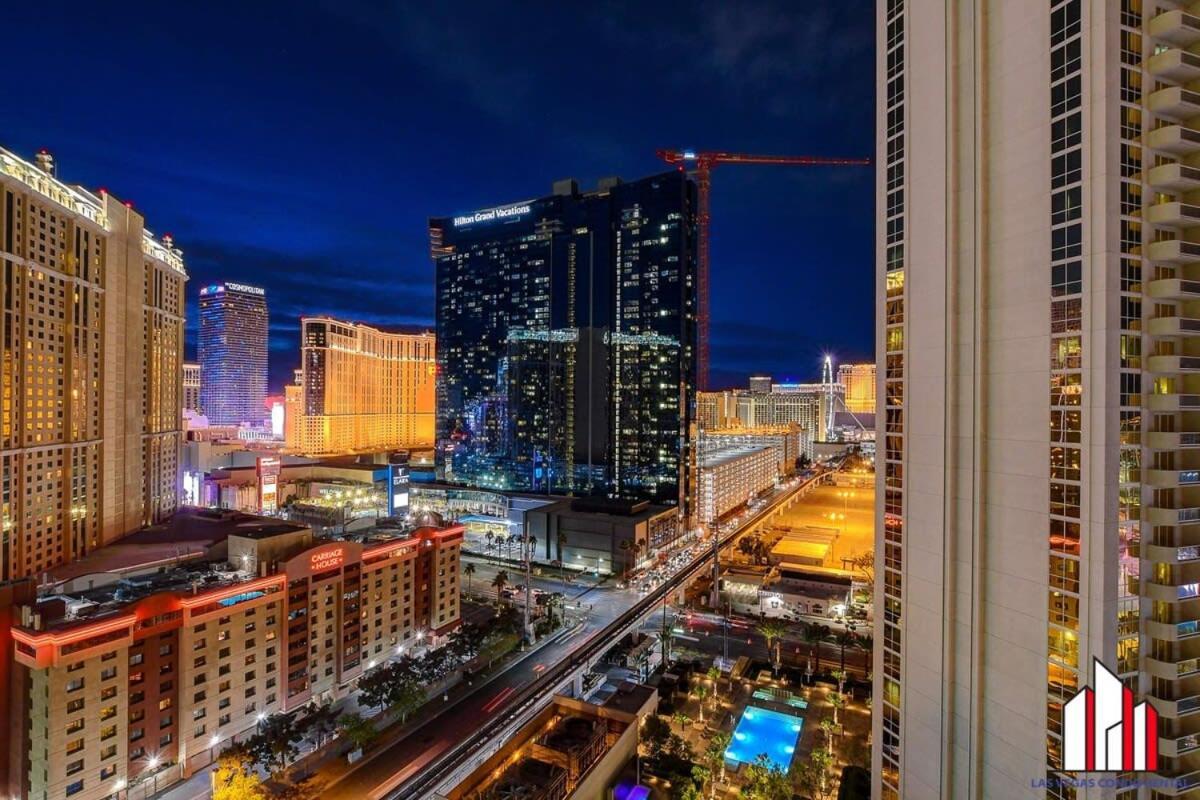 Mgm Signature-18-701 1Br2Ba Strip View Balcony 라스베이거스 외부 사진